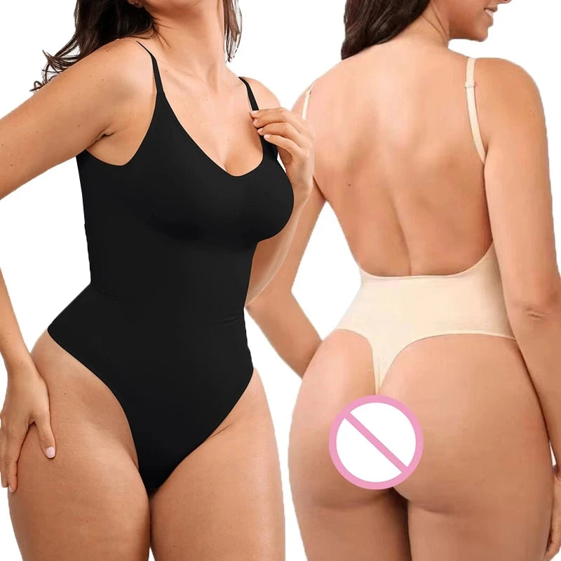 Body Flex thong bodysuit