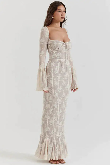 Ethereal Goddess Maxi Dress